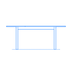 Furniture Dining Tables Ikea Laneberg Extendable Table Sticker Svg Vector, Free Vectors File